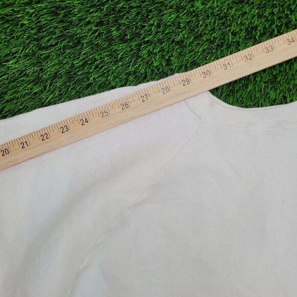 Vintage 1988 Beverly-Hills Sweatshirt Womens XL 22x23 White - Picture 3 of 15